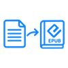 Turn a manuscript written in Microsoft Word into an EPUB ebook. EPUB's reflowable layout allows your book to adapt to different screen sizes, font sizes and reader settings.
