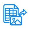 Convert tables, reports and working sheets into JPG images that are easy to view, share and reuse without sending the original Excel file.