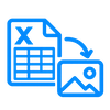 Convert spreadsheet-based layouts, mock-ups, diagrams and other visual designs into JPG files that are easier to share and use elsewhere.